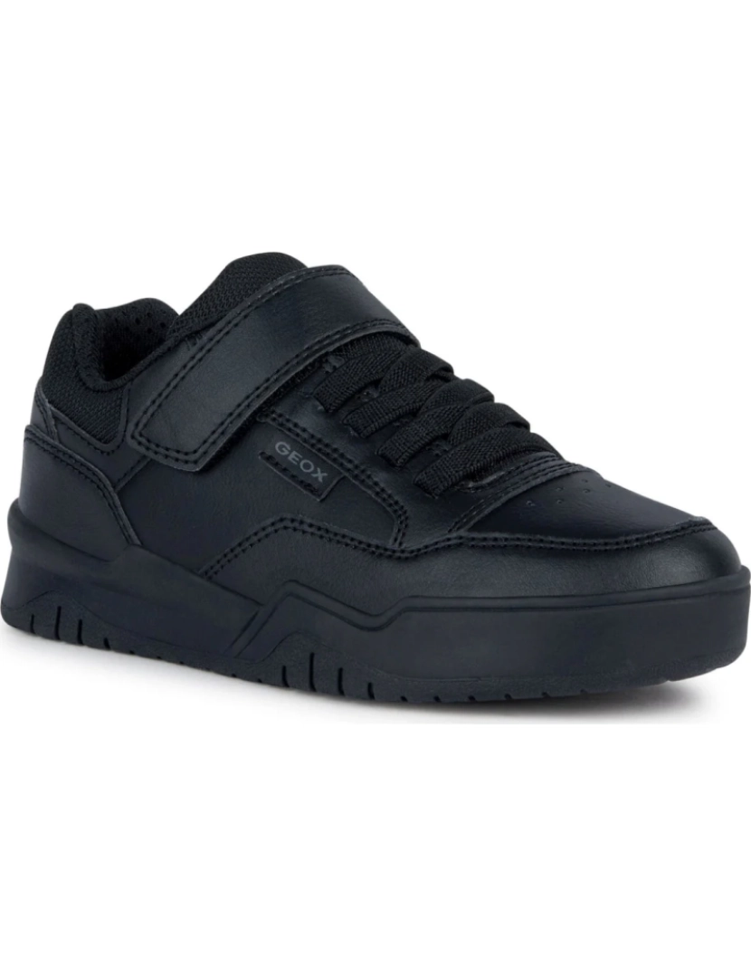 imagem de Geox Black Trainers sapatos de meninos2