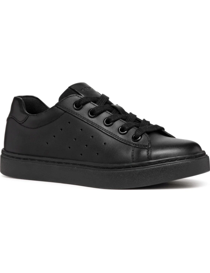 imagem de Geox Black Trainers sapatos de meninos2