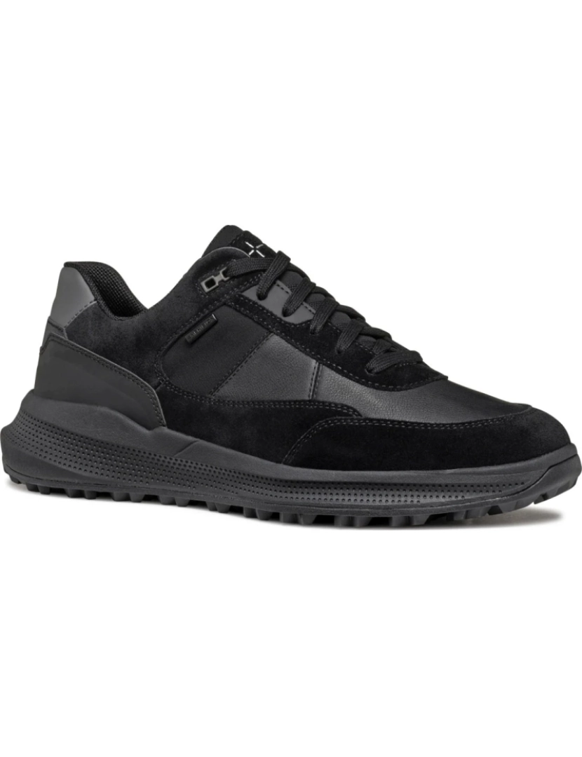 Geox - Geox Black Trainers Calçados Masculinos