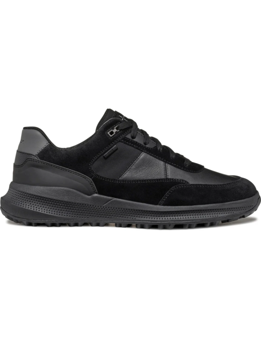 imagem de Geox Black Trainers Calçados Masculinos3