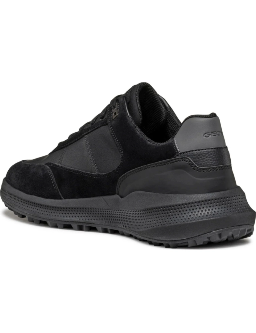 imagem de Geox Black Trainers Calçados Masculinos4