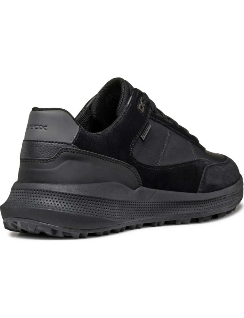 imagem de Geox Black Trainers Calçados Masculinos5