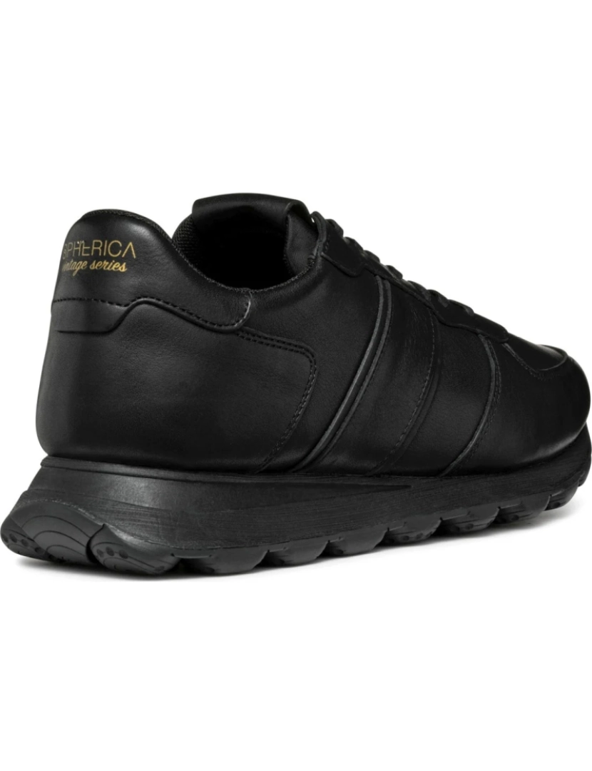 imagem de Geox Black Trainers Calçados Masculinos5