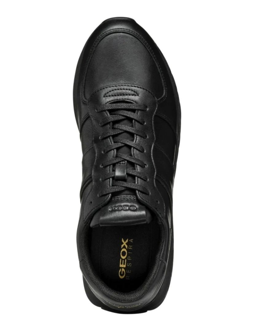 imagem de Geox Black Trainers Calçados Masculinos6