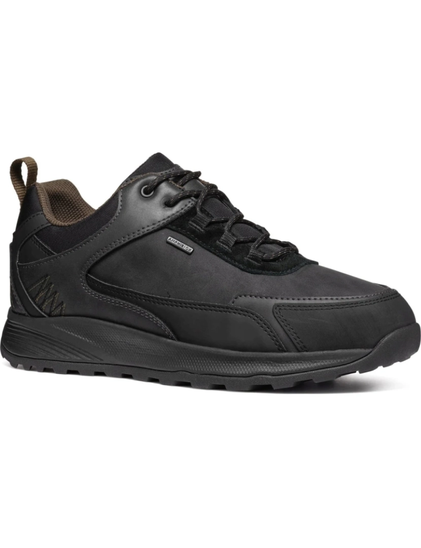 Geox - Geox Black Trainers Calçados Masculinos