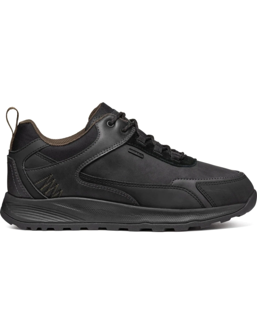 imagem de Geox Black Trainers Calçados Masculinos3