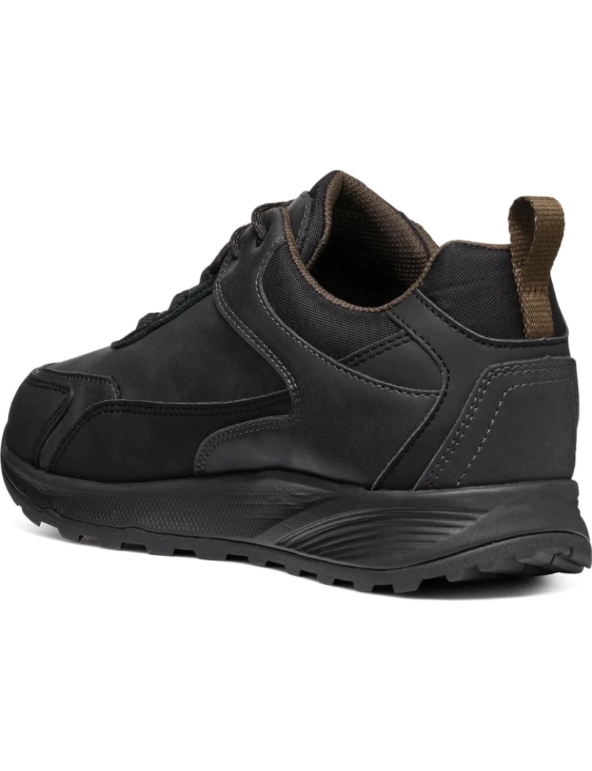 imagem de Geox Black Trainers Calçados Masculinos4