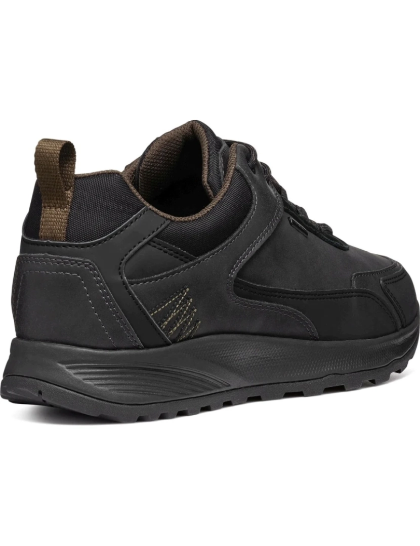 imagem de Geox Black Trainers Calçados Masculinos5