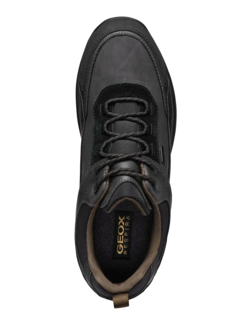 imagem de Geox Black Trainers Calçados Masculinos6