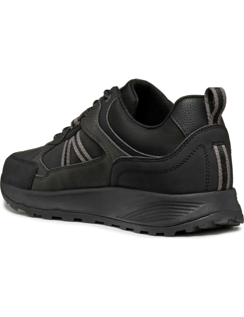 imagem de Geox Black Trainers Calçados Masculinos4