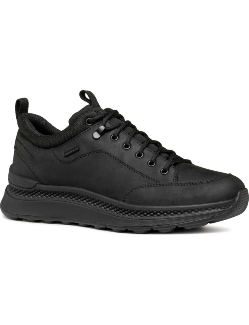 Geox - Geox Black Trainers Calçados Masculinos