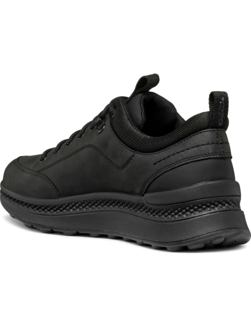 imagem de Geox Black Trainers Calçados Masculinos4