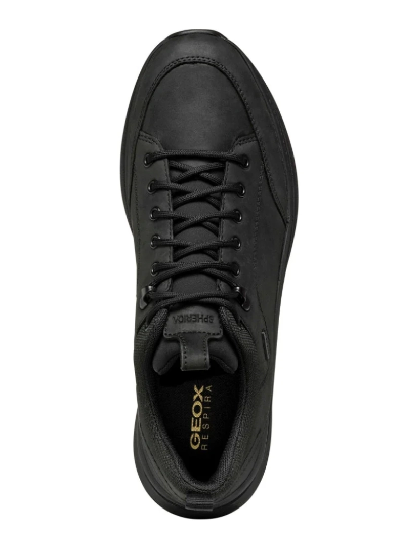 imagem de Geox Black Trainers Calçados Masculinos6