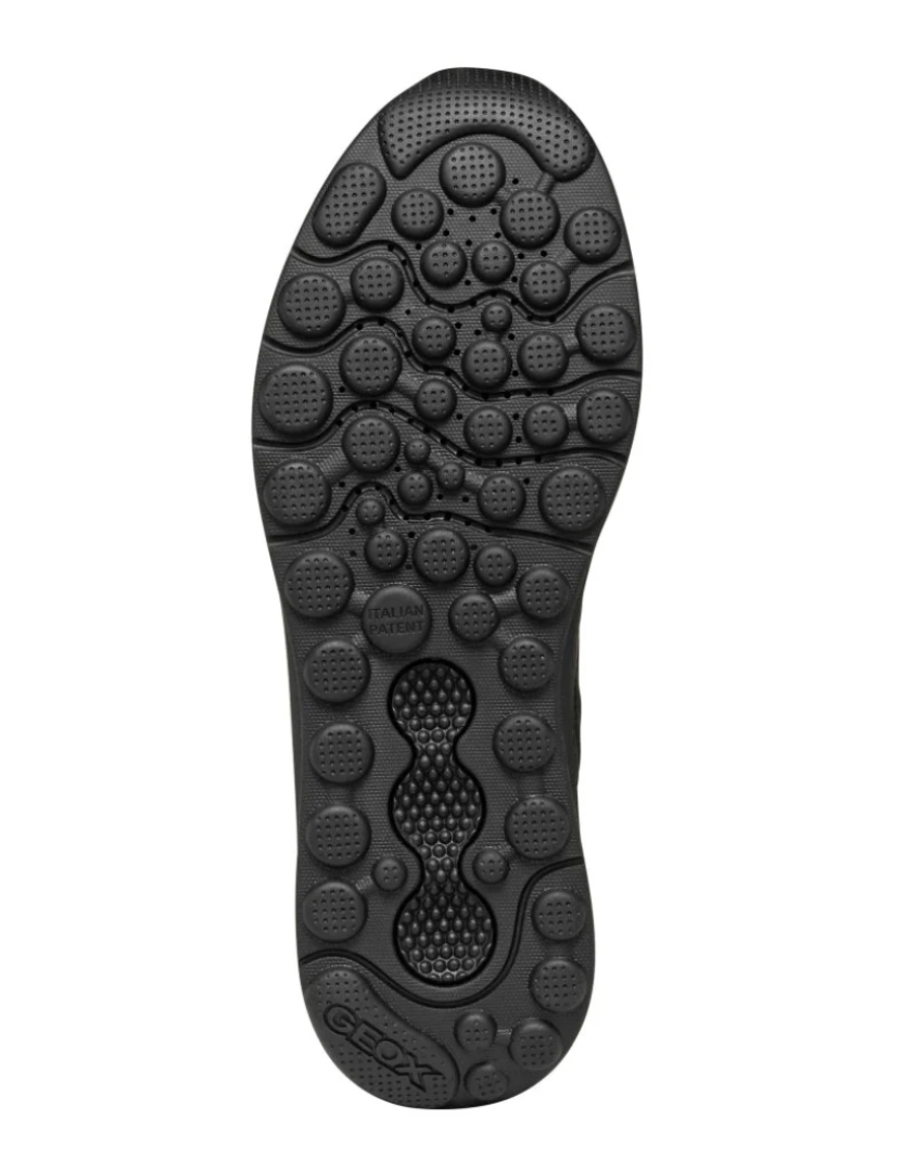 imagem de Geox Black Trainers Calçados Masculinos7