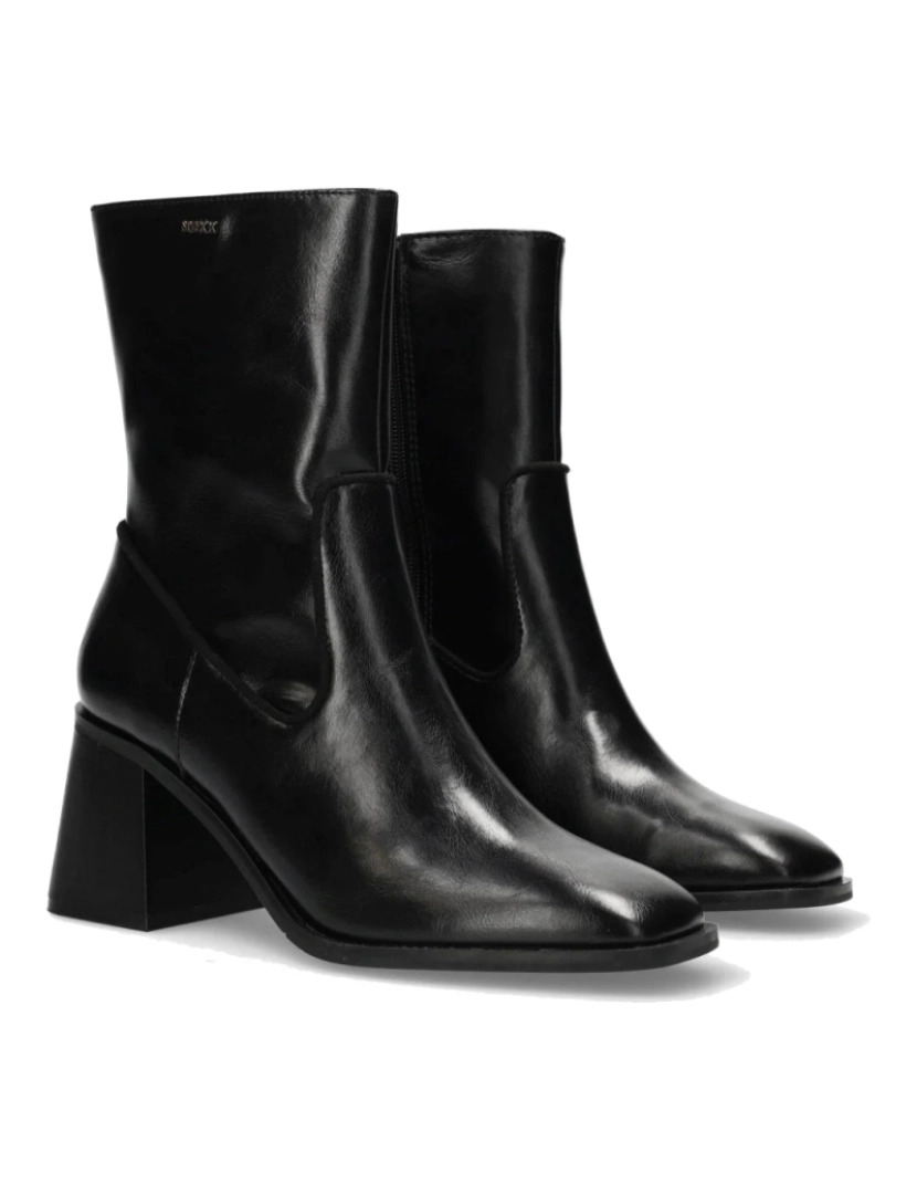 Mexx - Mexx Preto Booties Calçados Femininos