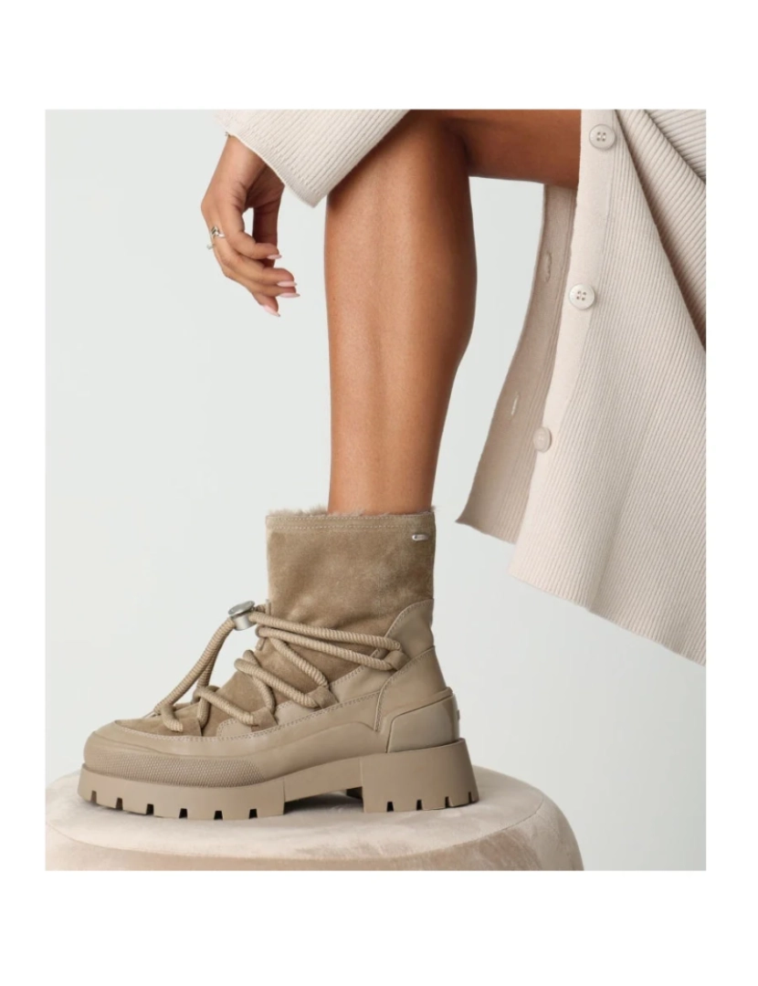 imagem de Mexx bege botas sapatos femininos9