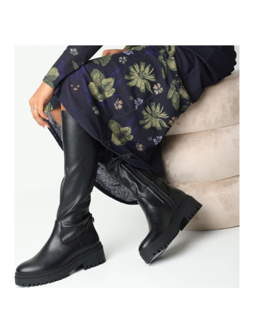 imagem de Mexx botas pretas sapatos femininos8