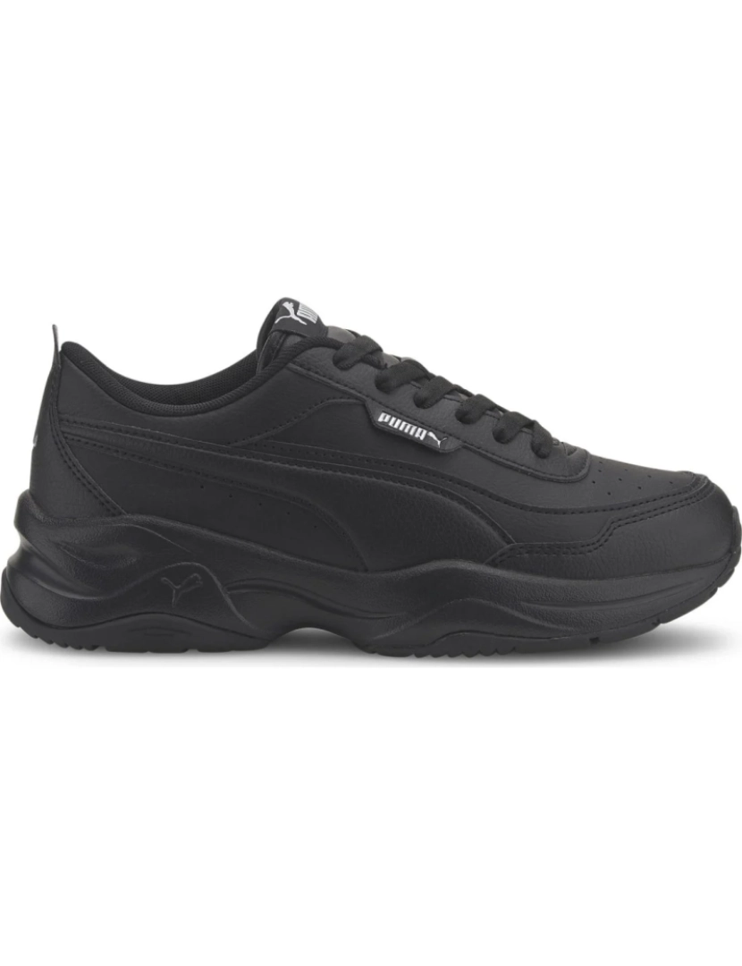 imagem de Puma preto treinadores sapatos femininos3