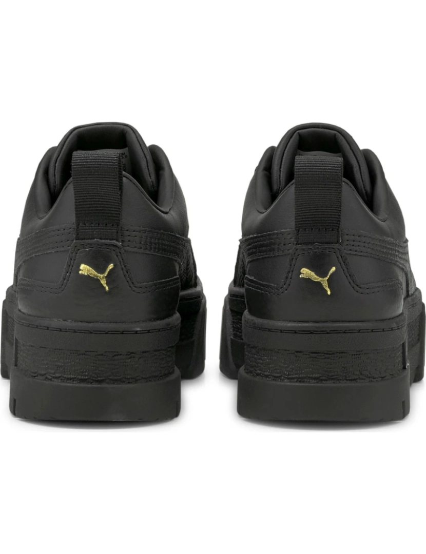 imagem de Puma preto treinadores sapatos femininos5