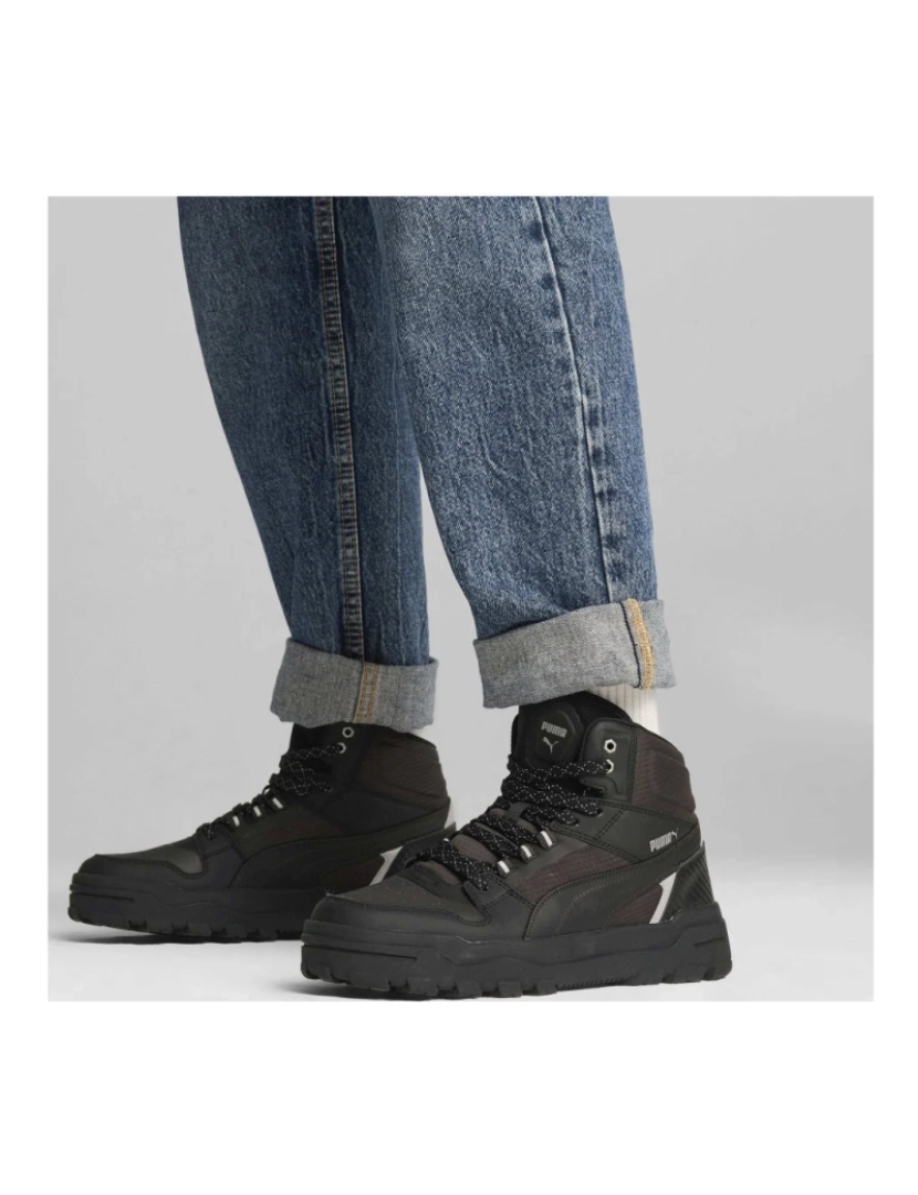 imagem de Puma Preto Booties sapatos masculinos8