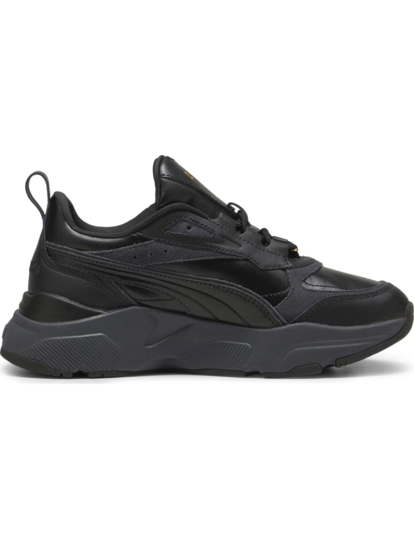 imagem de Puma preto treinadores sapatos femininos4