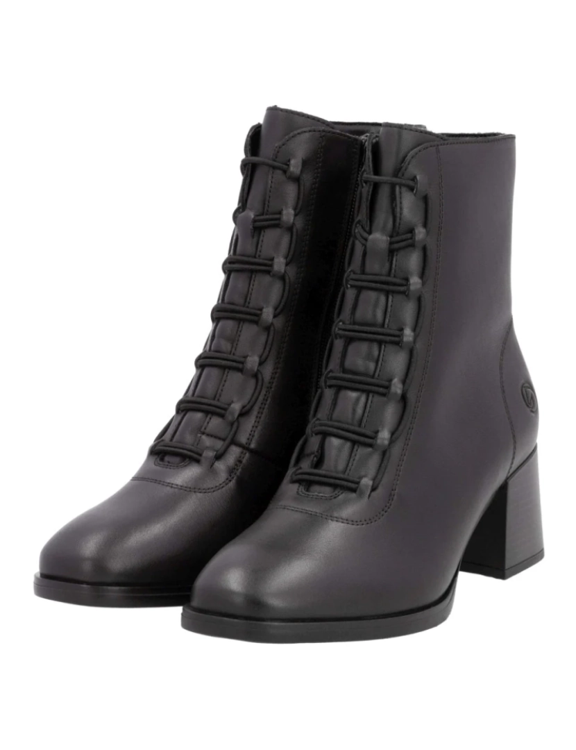 imagem de Remonte Preto Booties Calçados Femininos11