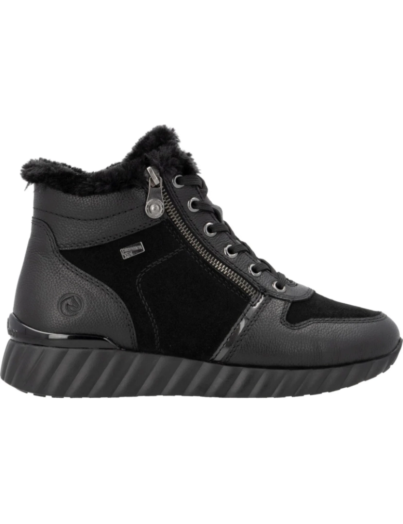 imagem de Remonte Preto Booties Calçados Femininos5