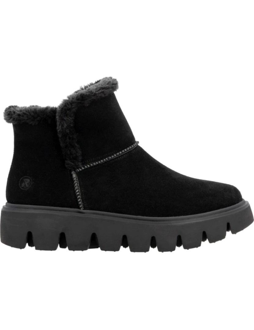 imagem de R-Evolução Preto Booties Calçados Femininos4