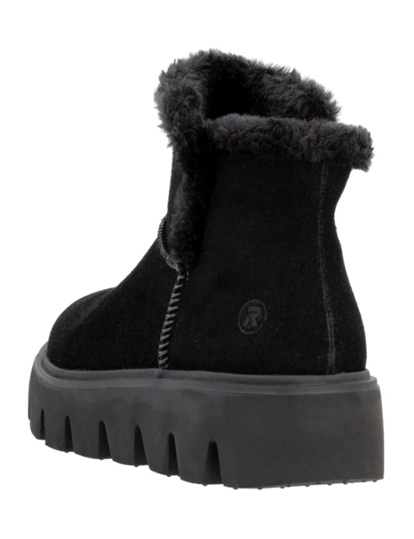 imagem de R-Evolução Preto Booties Calçados Femininos7