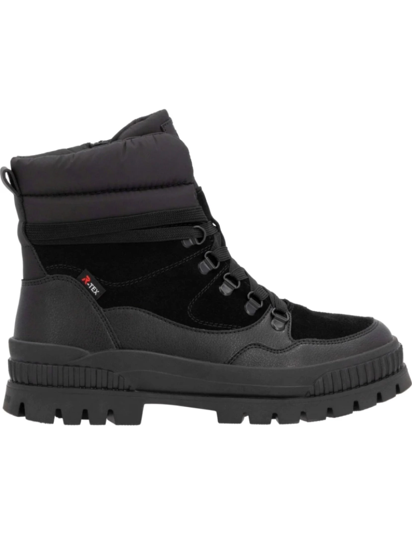 imagem de R-Evolução Preto Booties Calçados Femininos4