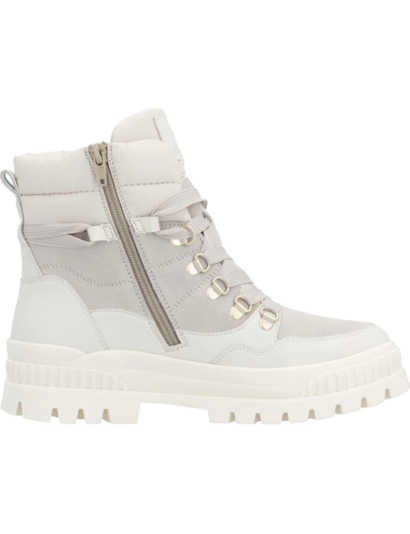 imagem de R-Evolução Branco Booties Calçados Femininos6