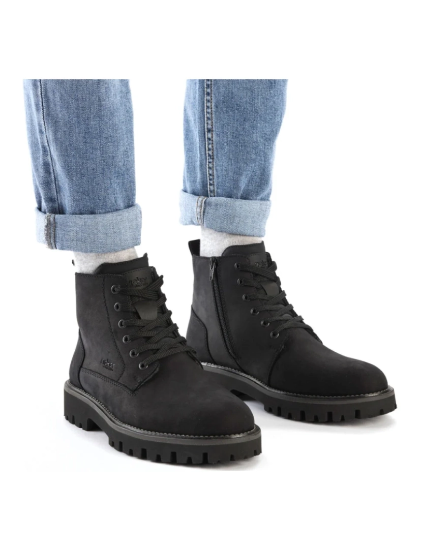 imagem de Botas pretas de Rieker Calçados Masculinos3