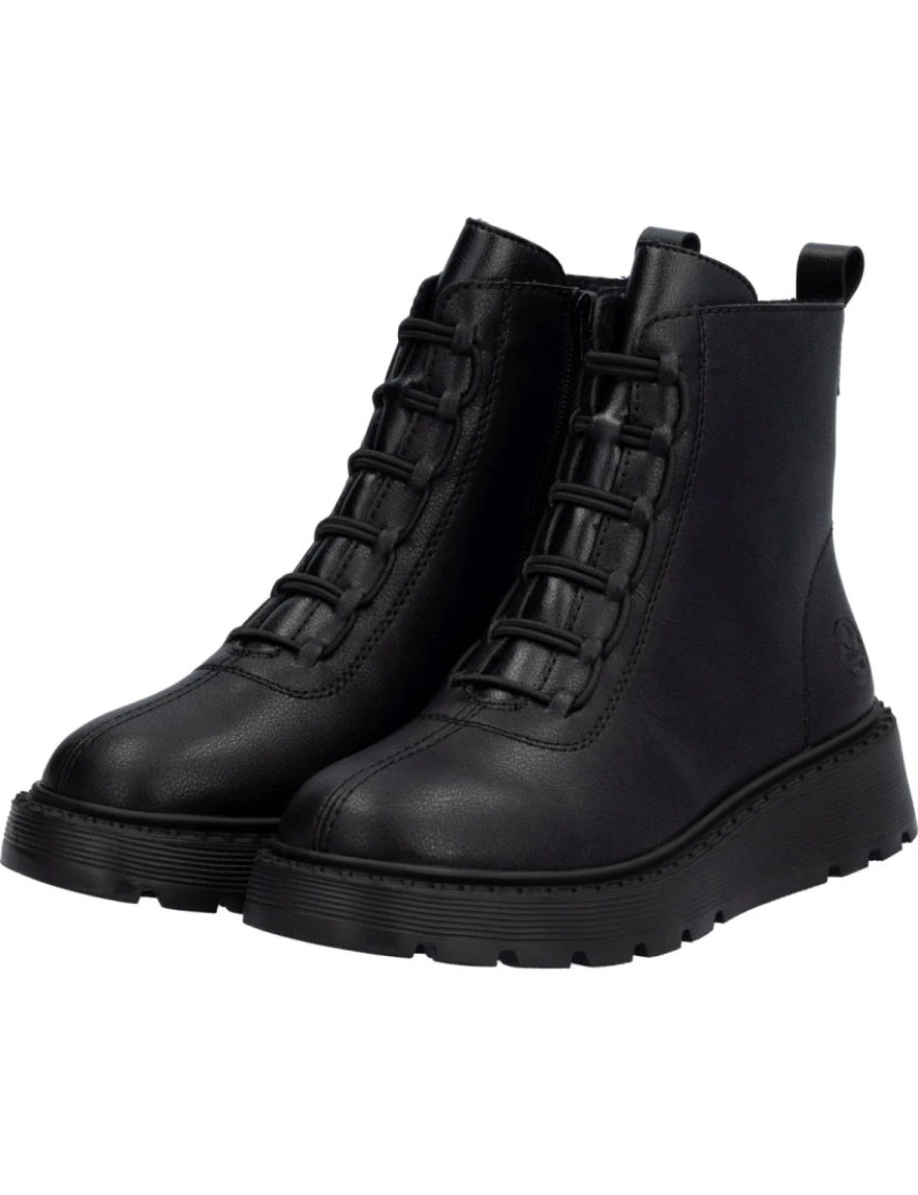 imagem de Rieker Preto Booties Calçados Femininos11