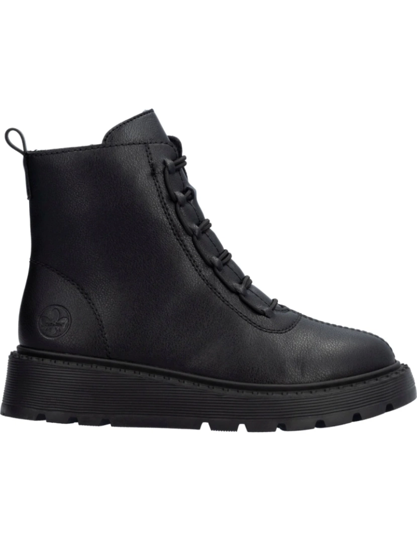 imagem de Rieker Preto Booties Calçados Femininos4