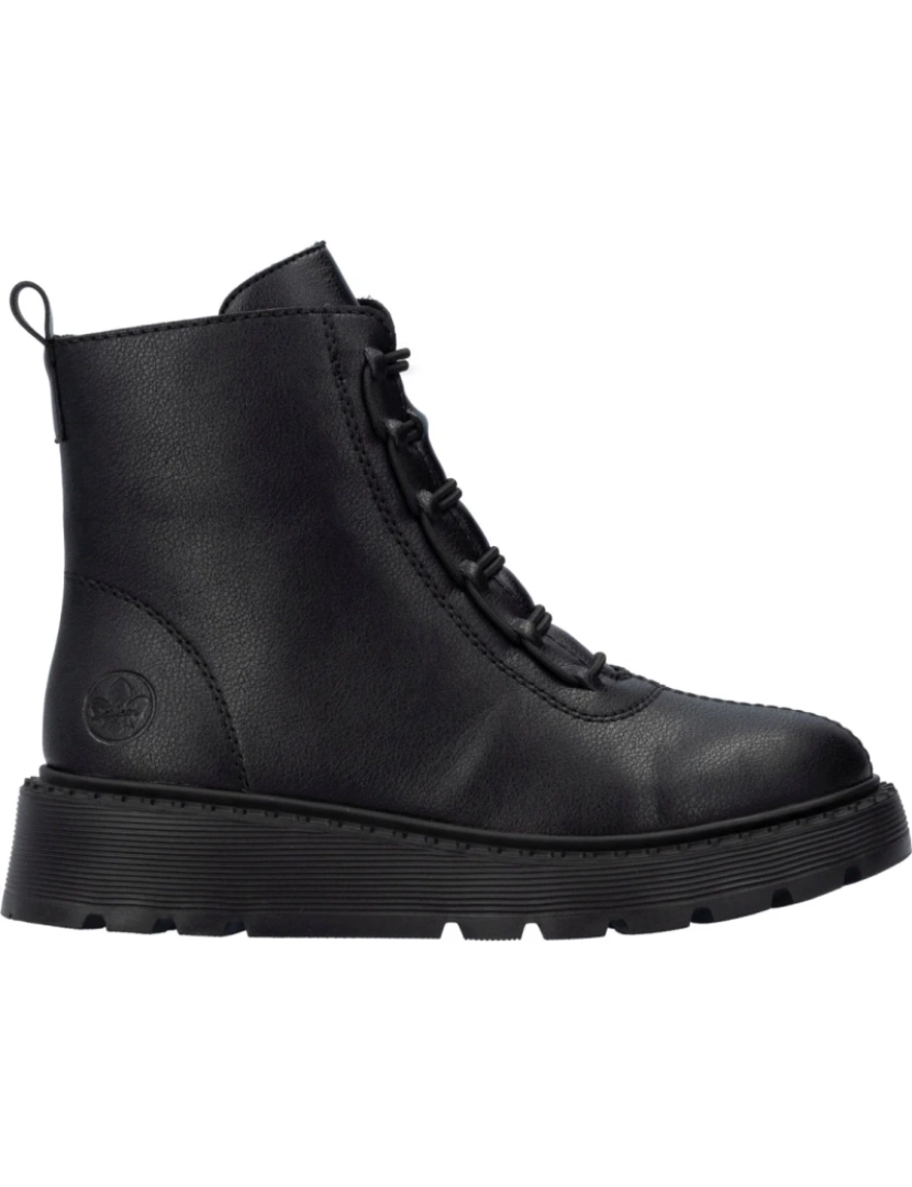 imagem de Rieker Preto Booties Calçados Femininos5