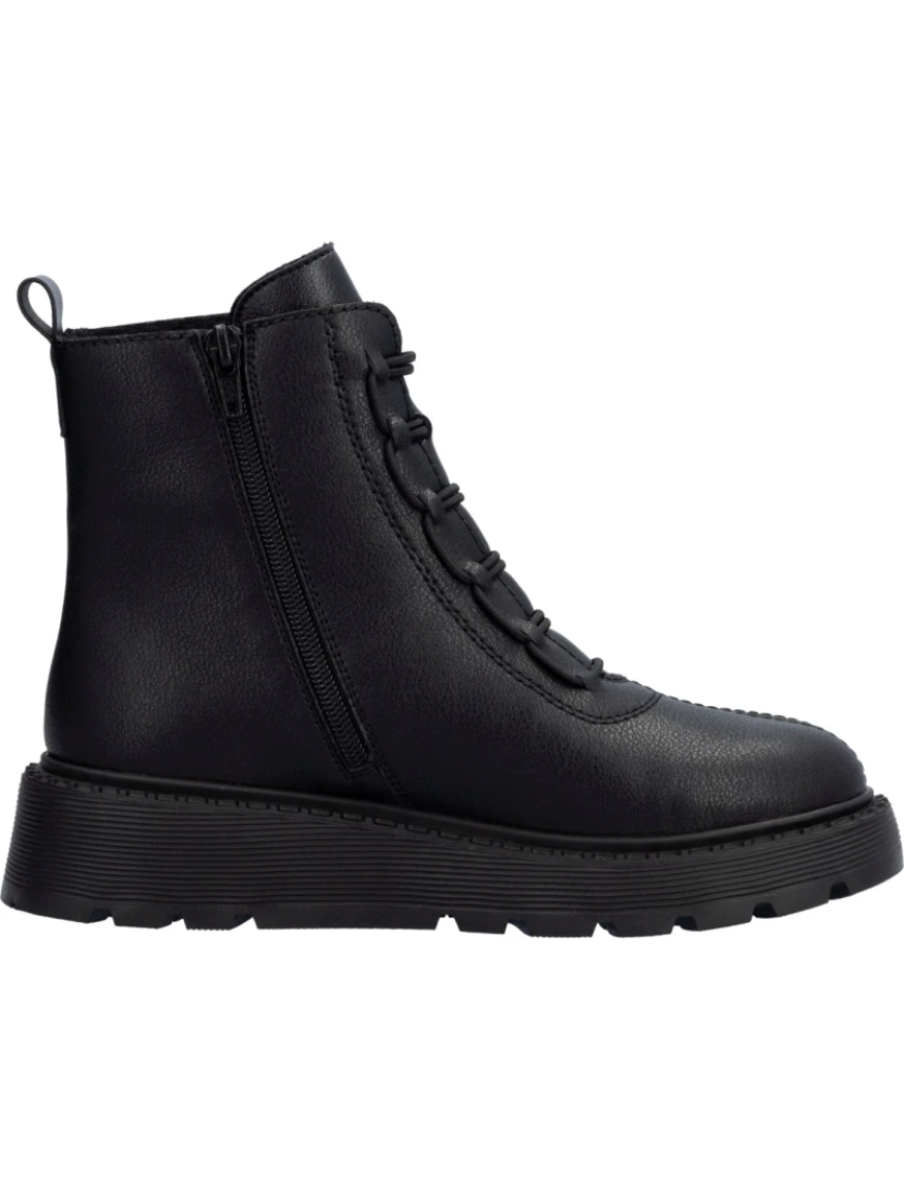 imagem de Rieker Preto Booties Calçados Femininos6