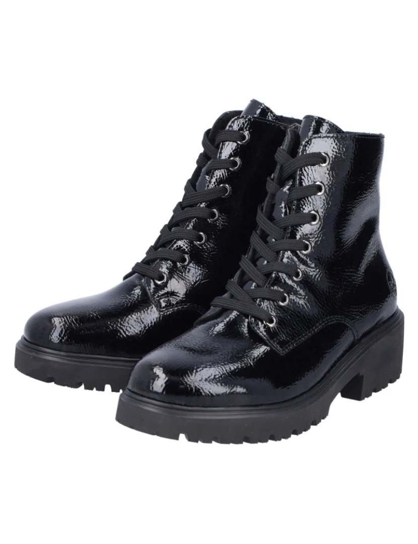 imagem de Rieker Preto Booties Calçados Femininos11