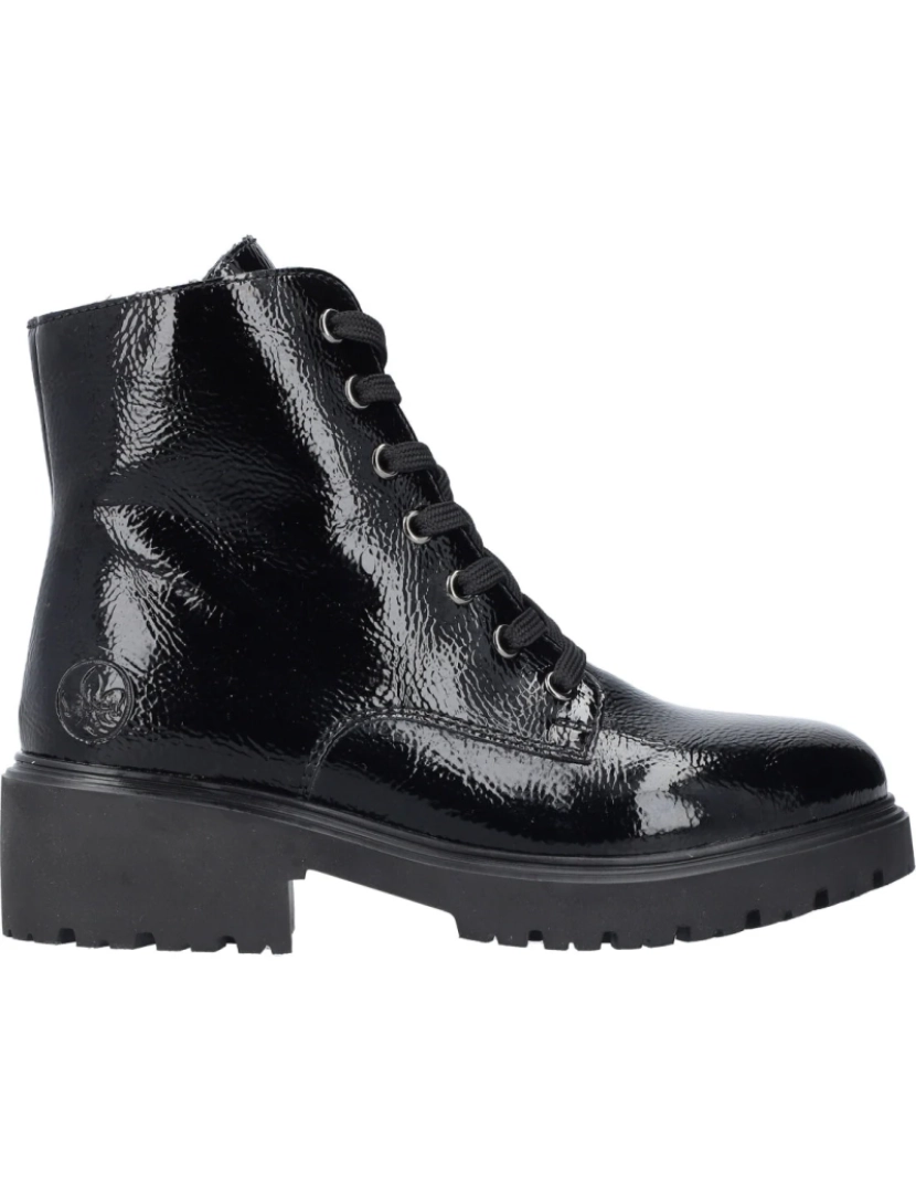 imagem de Rieker Preto Booties Calçados Femininos3