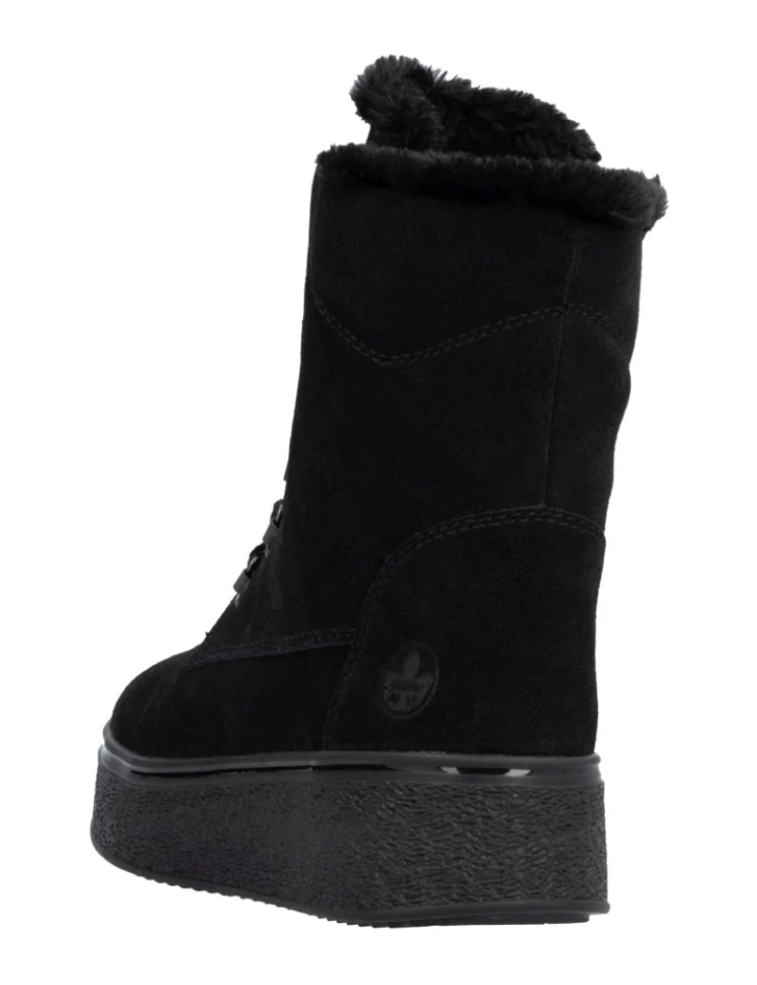 imagem de Rieker Preto Booties Calçados Femininos7