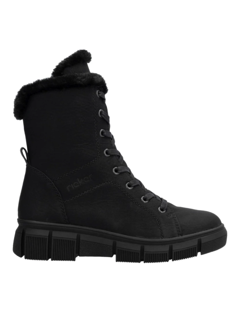 imagem de Rieker Preto Booties Calçados Femininos4