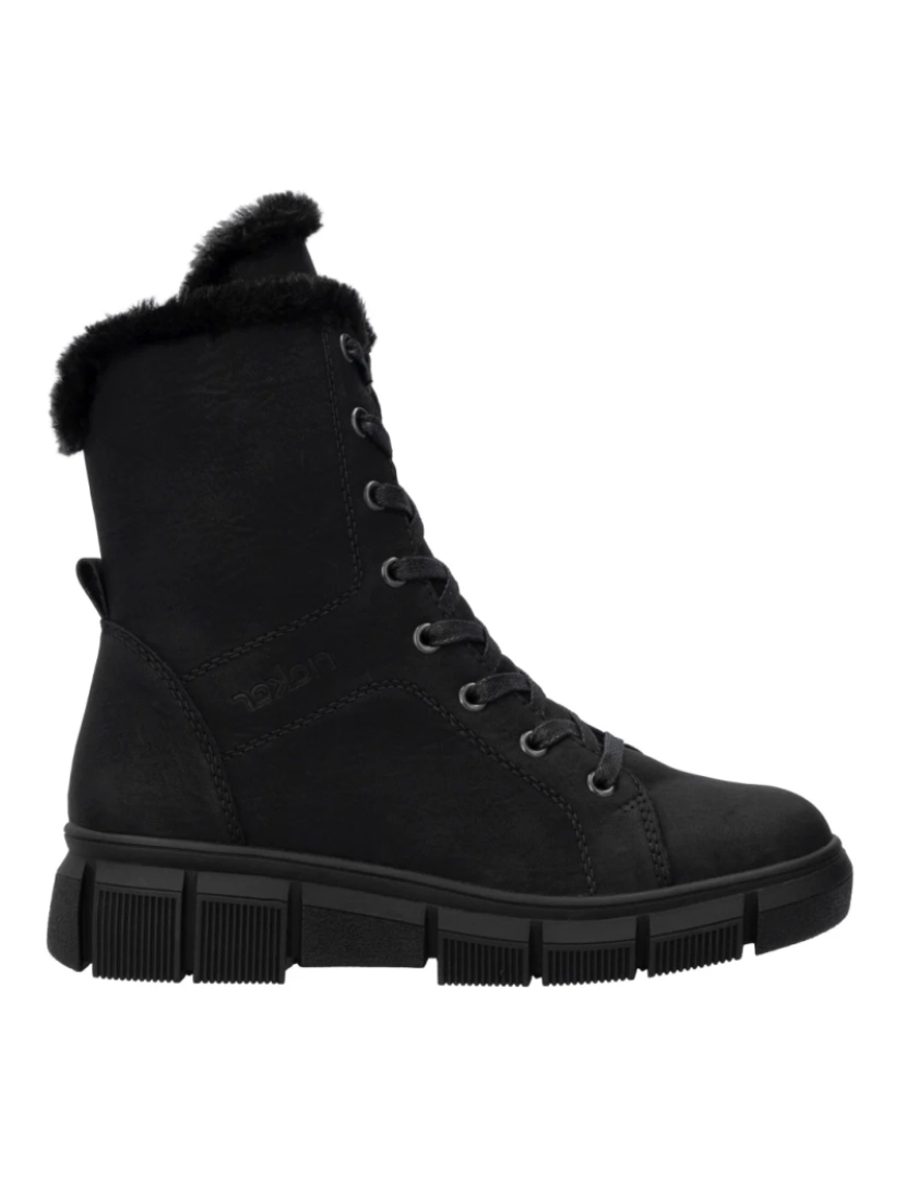 imagem de Rieker Preto Booties Calçados Femininos5