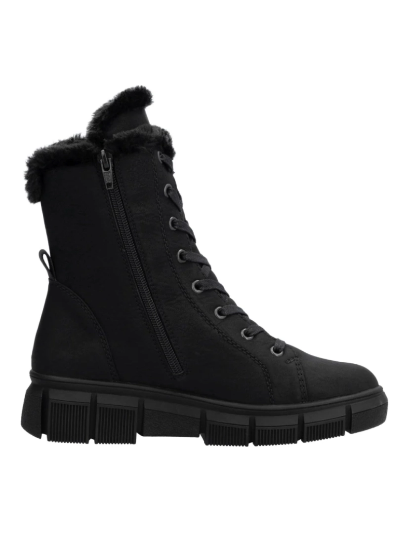 imagem de Rieker Preto Booties Calçados Femininos6