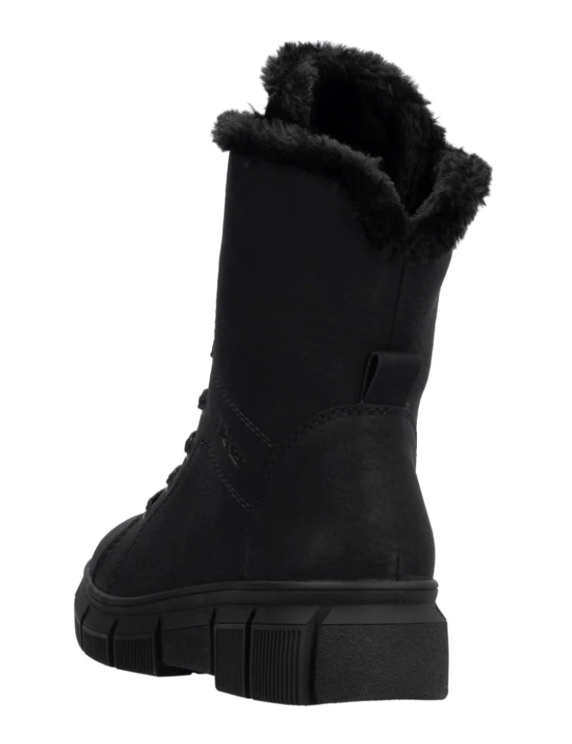 imagem de Rieker Preto Booties Calçados Femininos7