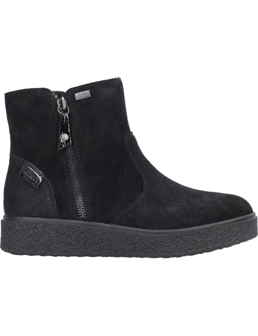 imagem de Rieker Preto Booties Calçados Femininos6