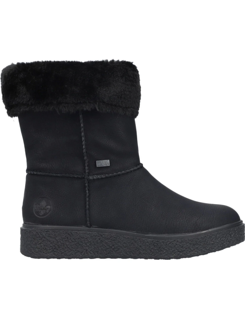 imagem de Rieker Preto Booties Calçados Femininos4