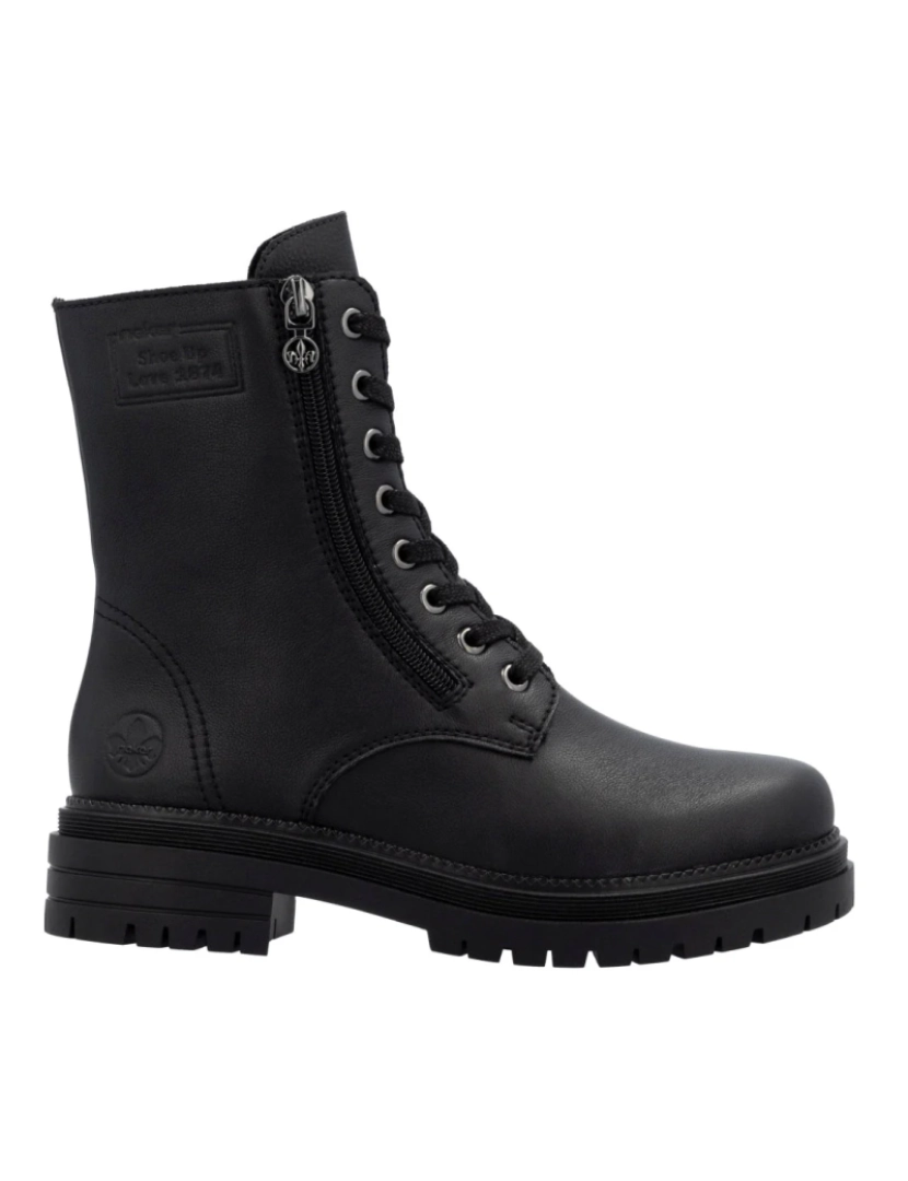 imagem de Rieker Preto Booties Calçados Femininos4