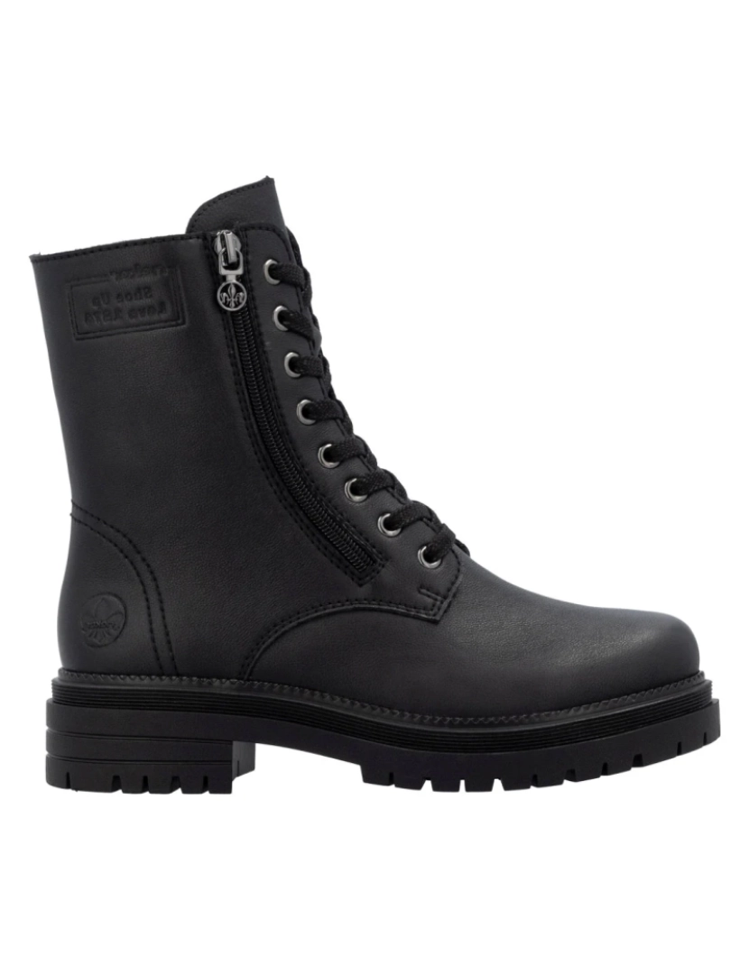 imagem de Rieker Preto Booties Calçados Femininos5