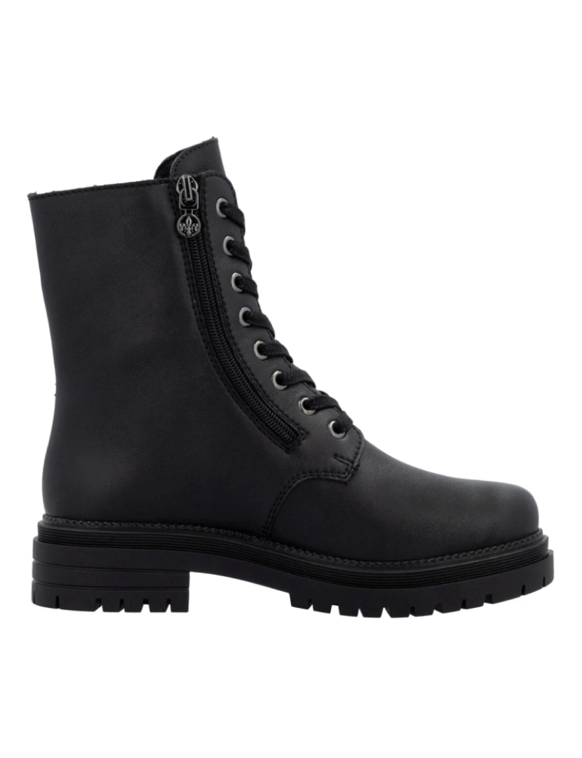 imagem de Rieker Preto Booties Calçados Femininos6