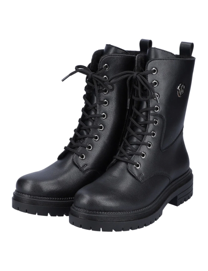 imagem de Rieker Preto Booties Calçados Femininos11