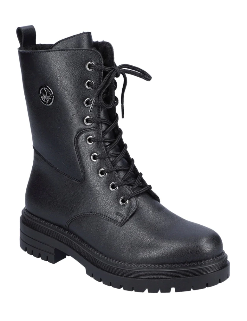 imagem de Rieker Preto Booties Calçados Femininos2